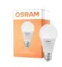 Osram Smart+ Matter Classic LED E27 Peer Mat 9W 806lm - 827-865 Afstembaar Wit | Dimbaar - Vervangt 60W