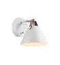 DFTP by Nordlux Strap 15 Wandlamp Metaal en Leather Wit | Geschikt voor GU10