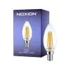 Noxion Lucent LED E14 Kaars Filament Helder 4.5W 470lm - 827 Zeer Warm Wit | Vervangt 40W