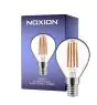 Noxion Lucent Lustre LED E14 Kogel Filament Helder 4.5W 470lm - 827 Zeer Warm Wit | Dimbaar - Vervangt 40W