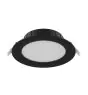 Noxion LED Downlight Hera Plat Inbouw Zwart 15W 1500lm 80D - 827-830-840 CCT | 168mm - Zaagmaat 144mm