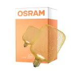 Osram Decor Plat Lamp In Metaal Behuizing LED E27 Special Mat Goud 3.5W 300lm - 827 Zeer Warm Wit | Vervangt 25W
