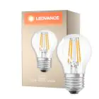 Ledvance Classic LED E27 Peer Filament Helder 4.2W 470lm - 927 Zeer Warm Wit | Beste Kleurweergave - Dimbaar - Vervangt 40W