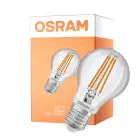 Osram Classic LED E27 Peer Filament Helder 7.3W 806lm - 827 Zeer Warm Wit | Bewegings- En Lichtsensor - Vervangt 60W