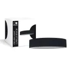 D'Lite Plafondlamp Lunelle 50cm Textiel Zwart | Geschikt voor 3x E27 