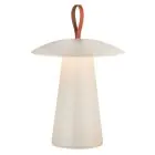 Nordlux Tafellamp Ara Accu Aluminium Sanded 2W 240lm - 830 Warm Wit | Dimbaar Touch