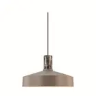 Nordlux Elvas Marble Pendelarmatuur Metaal Bruin | Geschikt voor 1x E27