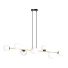Emibig Hanglamp Gravity Staal Zwart | Geschikt voor 8x E14 - Max 10W
