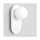 Emibig Wand en Plafondlamp Viva Staal Wit | Geschikt voor 1x G9 - Max 8W