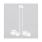 Emibig Hanglamp Boom Staal Wit | Geschikt voor 4x G9 - Max 8W