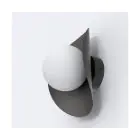 Emibig Wandlamp Fiero Staal Zwart | Geschikt voor 1x G9 - Max 8W