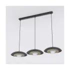Emibig Hanglamp Skin Staal Zwart | Geschikt voor 3x G9 - Max 8W