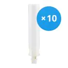 Voordeelpak 10x Osram Dulux-D LED 9W - 830 Warm Wit | 2-Pin - Vervangt 26W