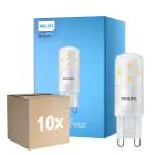 Voordeelpak 10x Philips CorePro LED Capsule G9 Mat 2.7W 300lm - 827 Zeer Warm Wit | Dimbaar - Vervangt 25W