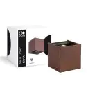 D'Lite Wandlamp Nova Aluminium Rust Up & Down 4.9W 480lm - 830 Warm Wit | IP54 - Verstelbare Gradenbundel