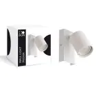 D'Lite Wandlamp Prisma Metaal Wit | IP20 - Geschikt voor 1x GU10