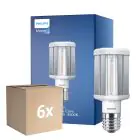 Voordeelpak 6x Philips TrueForce LED E40 HPL Helder 42W 6000lm 360D - 840 Koel Wit | Vervangt 200W