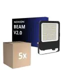 Voordeelpak 5x Noxion LED Floodlight Beam V2.0 40-100W 5600-14000lm 90D - 830-840-865 CCT | IP66 - Symmetrisch
