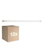 Voordeelpak 10x Sylvania ToLEDo Superia T8 LED Buis T8 (EM/Mains) Ultra Efficiency 16.8W 3100lm - 840 Koel Wit | 120cm - Vervangt 36W