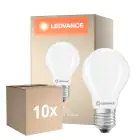 Voordeelpak 10x Ledvance Classic LED E27 Peer Mat 5.9W 806lm - 827 Zeer Warm Wit | Dimbaar | mable - Vervangt 60W