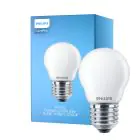 Philips Corepro LED Lustre E27 Kogel Mat 4.3W 470lm - 827 Zeer Warm Wit | Vervangt 40W