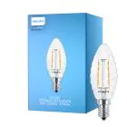 Philips Corepro LED Kaars E14 Gedraaid Kaars Filament Helder 2W 250lm - 827 Zeer Warm Wit | Vervangt 25W