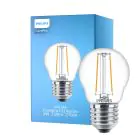Philips Corepro LED Lustre E27 Kogel Filament Helder 2W 250lm - 827 Zeer Warm Wit | Vervangt 25W