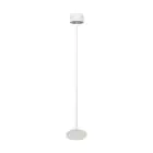 Eglo Vloerlamp Roccanova-L Staal Wit 2W 270lm - 830 Warm Wit | IP44 - Touch Dimbaar - USB-C