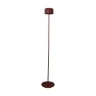 Eglo Vloerlamp Roccanova-L Staal Oranje 2W 270lm - 830 Warm Wit | IP44 - Touch Dimbaar - USB-C