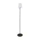 Eglo Vloerlamp Scordiano-L Staal Zwart 2W 220lm - 830-840-865 CCT | IP44 - USB-C